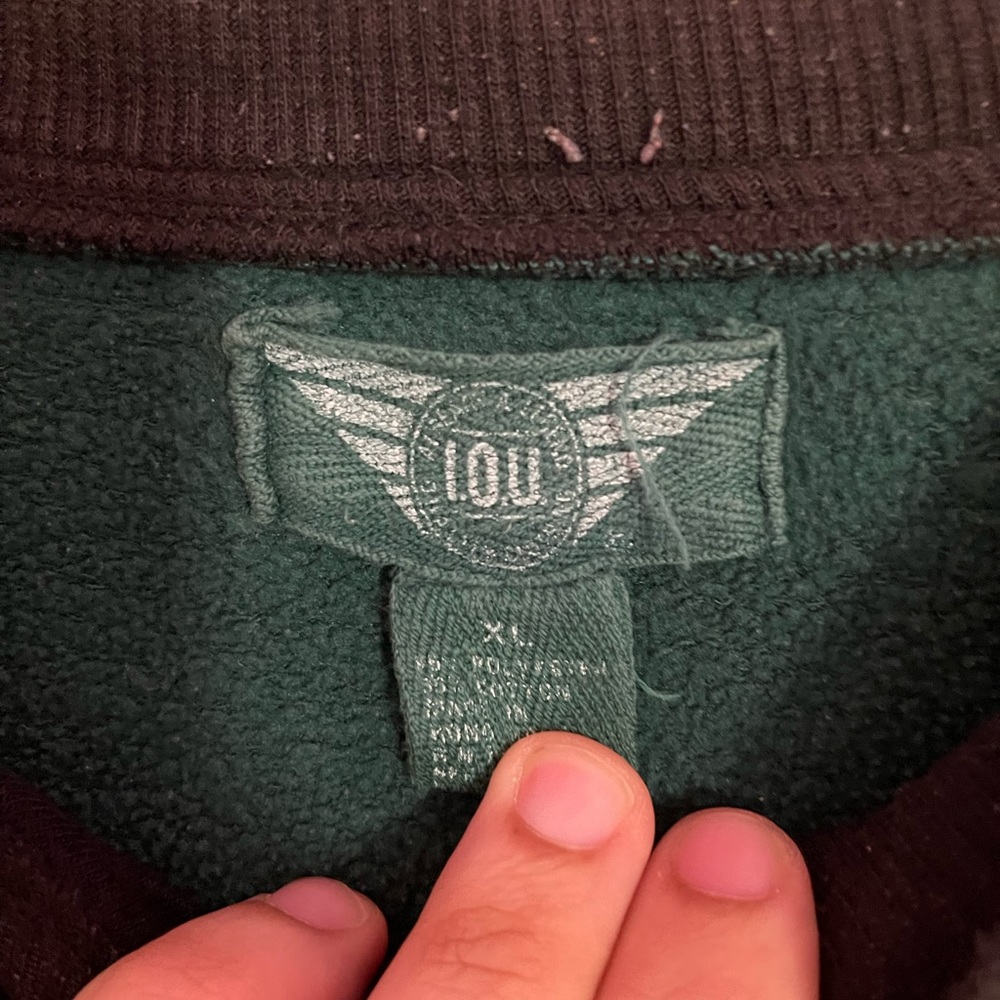 Embroidered pullover crew neck - Picture 3 of 5